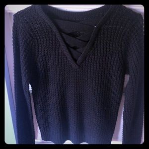 Long sleeve black sweater size small